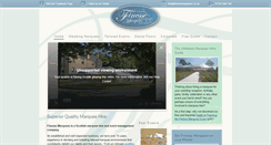 Desktop Screenshot of finessemarquees.co.uk